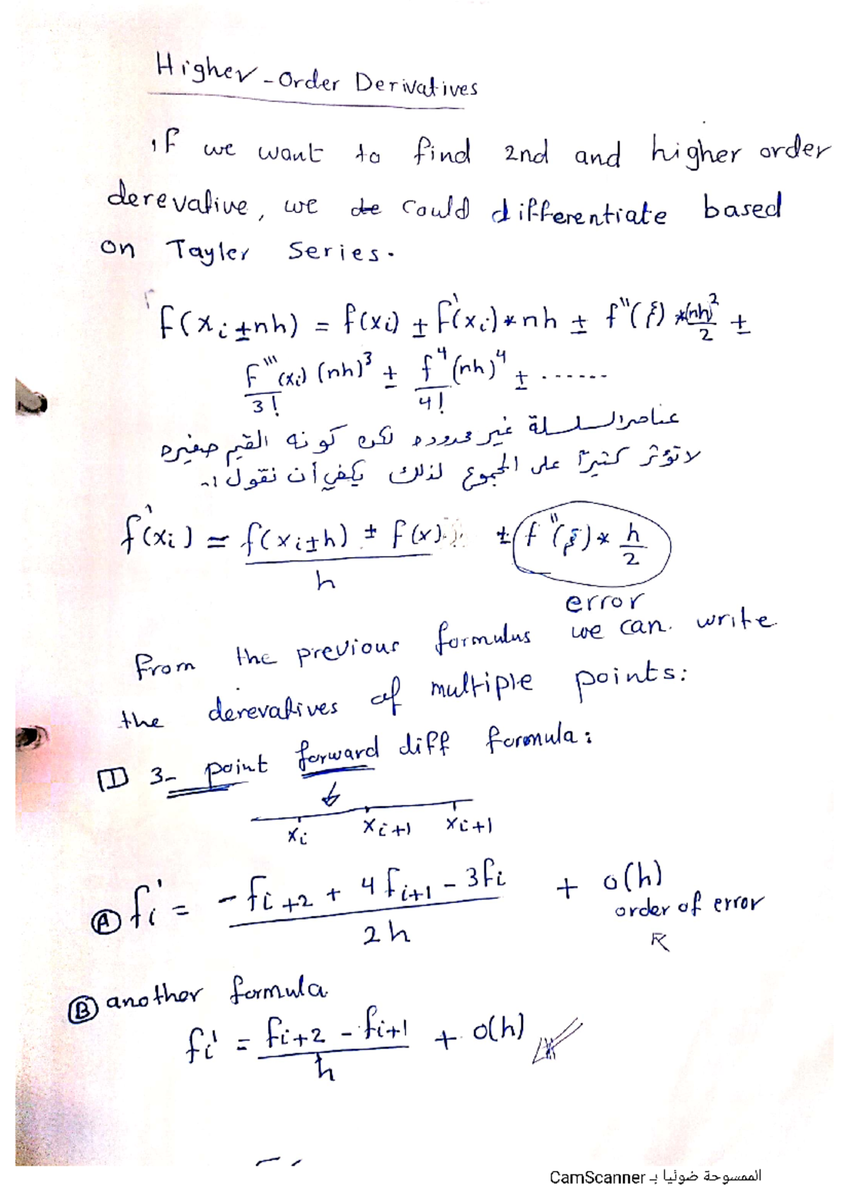 14-higher order derivative - Higher Order Derivatives if we want to ...