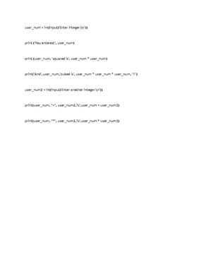 Assignement 1 - Assignment with problem statement and source code ...