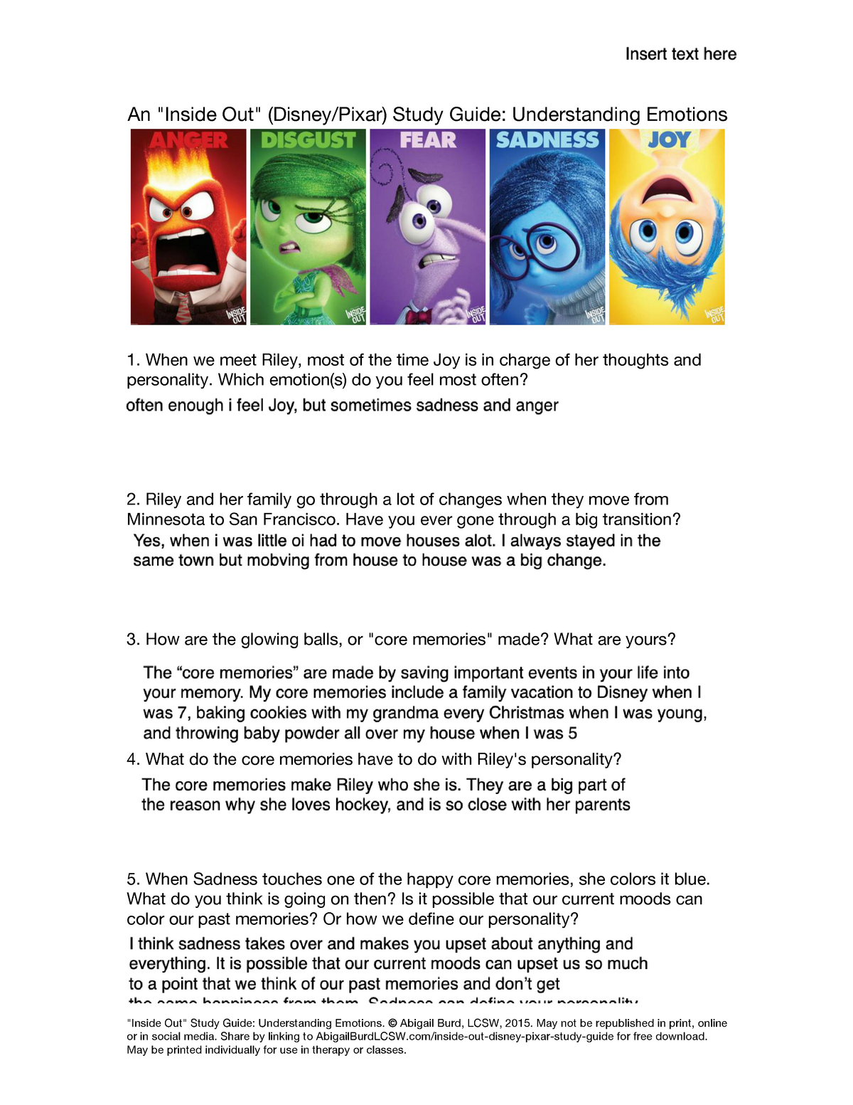 8 Things 'Inside Out' Teaches Viewers About Emotions, Memory and
