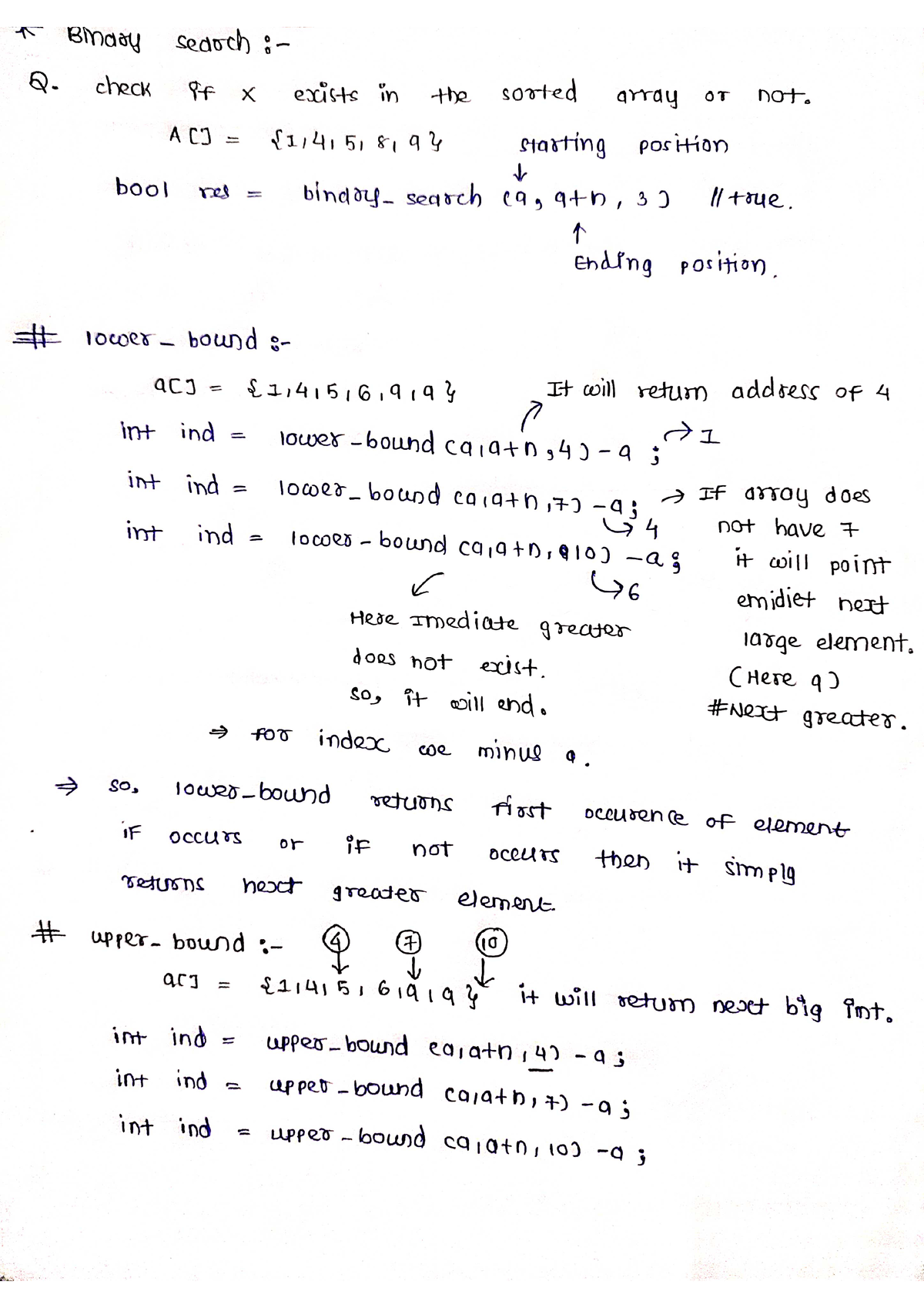 lower-bound-and-upper-bound-in-c-stl-programming-in-c-studocu