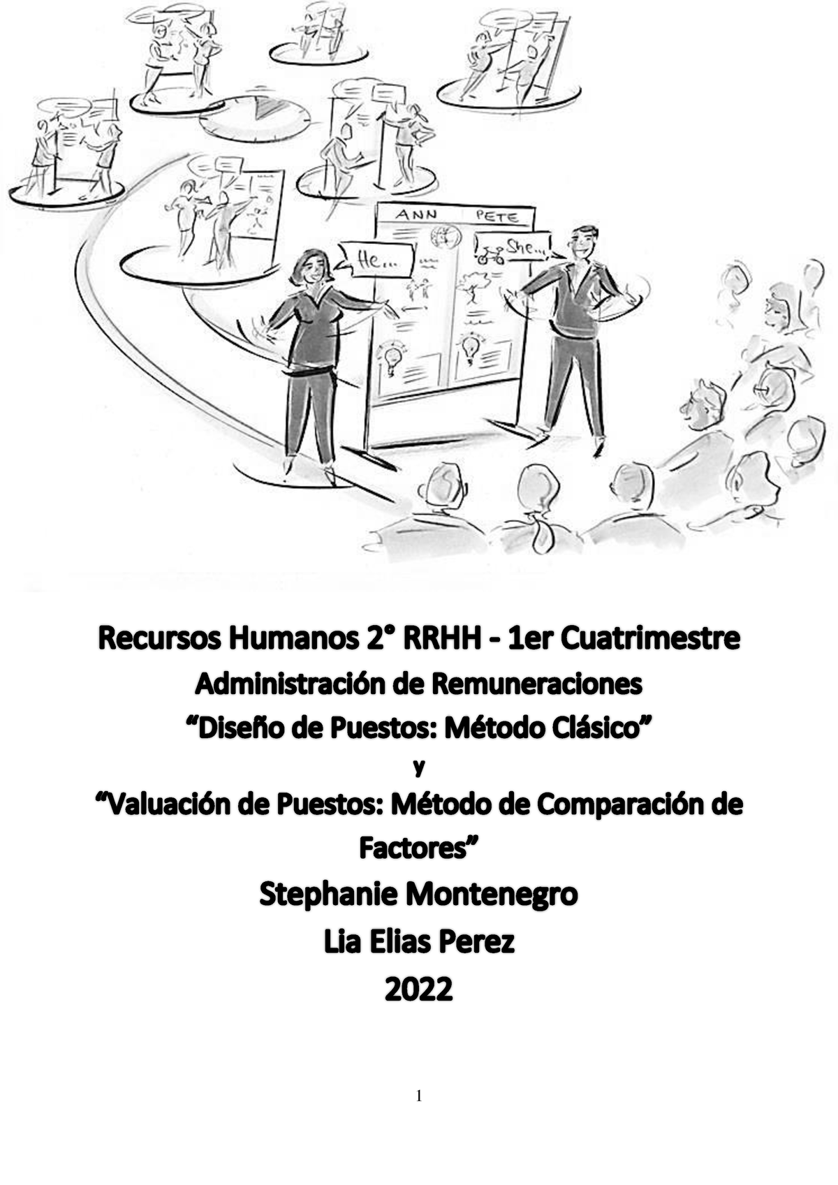 Metodo Clasico O Tradicional - TRABAJO PR¡CTICO: DISE—O DE PUESTOS Y ...