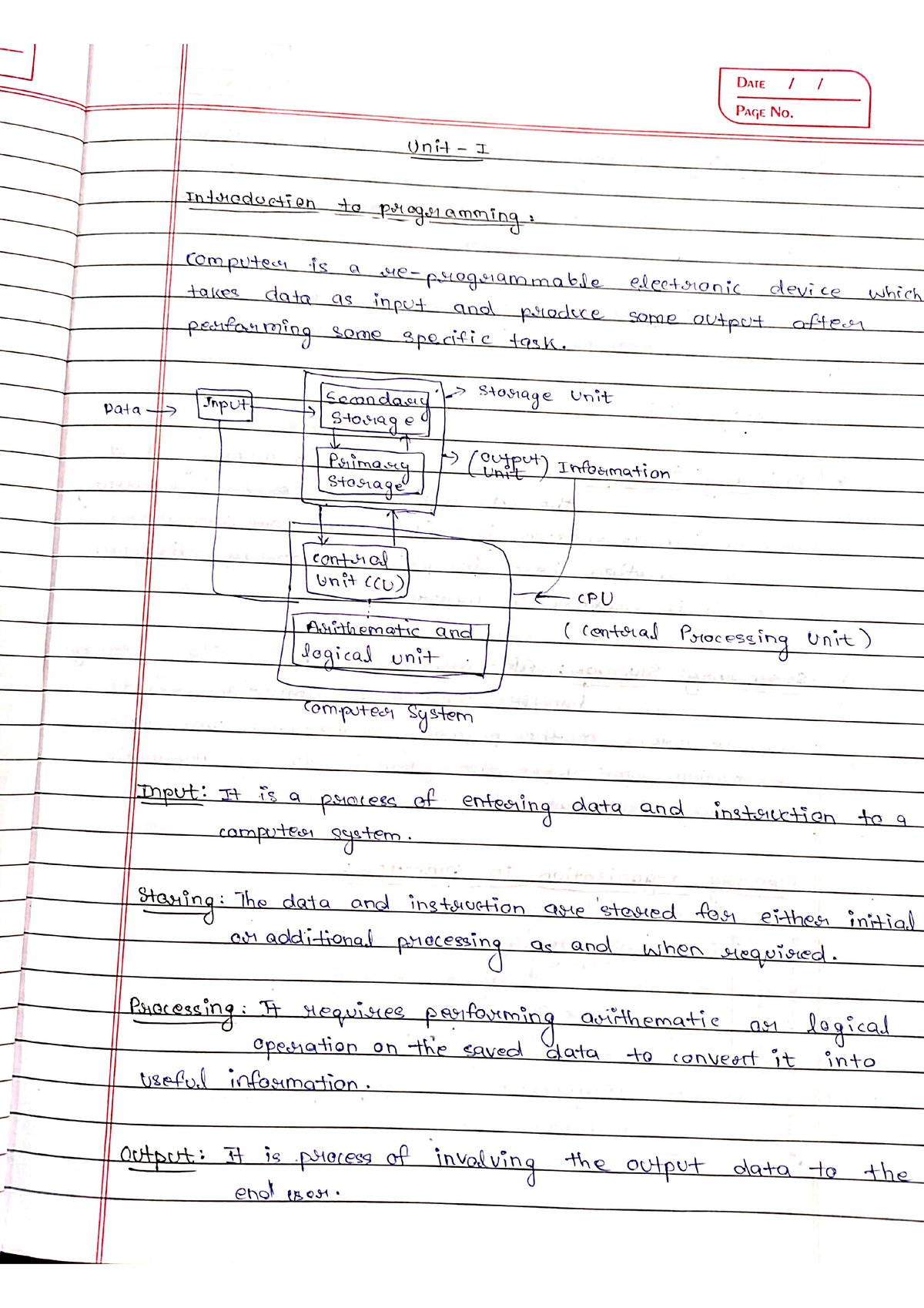 programming for problem solving notes pdf