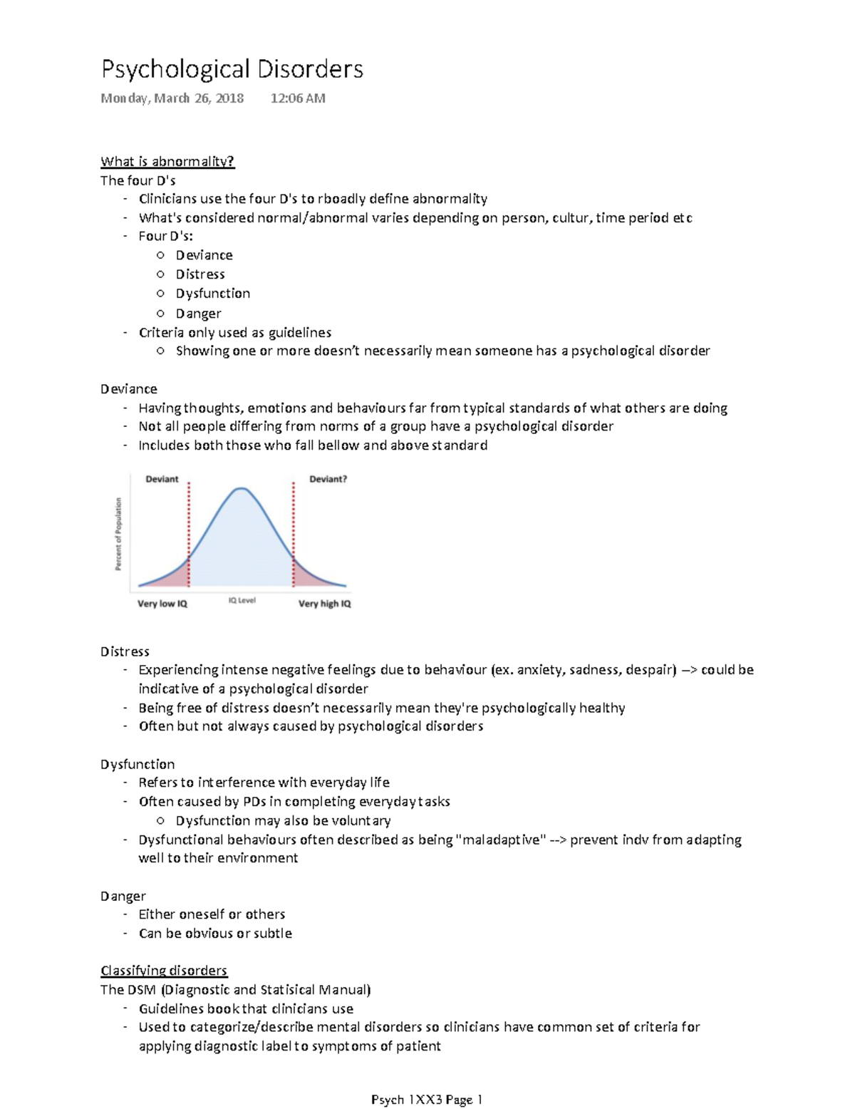Psychological Disorders - Warning: TT: undefined function: 32 Warning ...