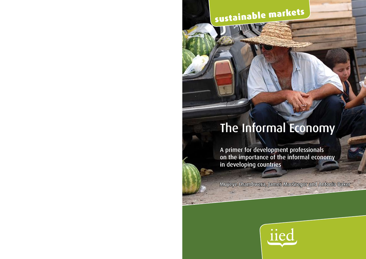 thesis on informal economy