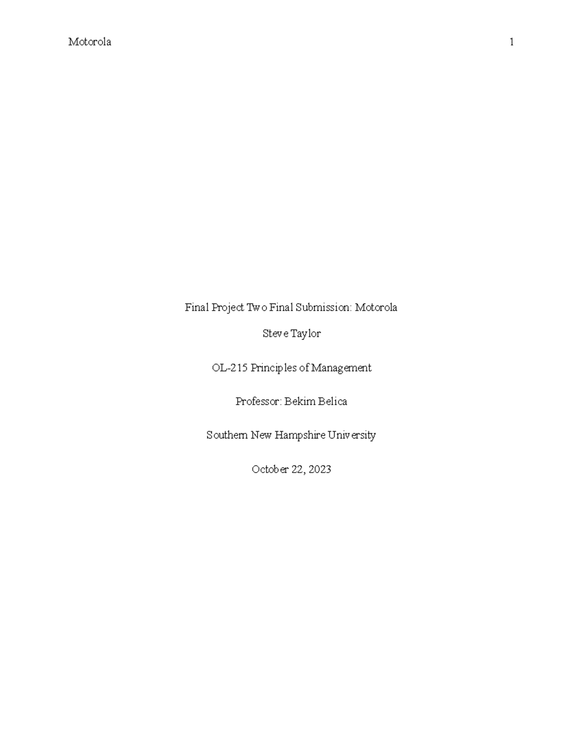 Final Project 2 Milestone 1 - Final Project Two Final Submission ...