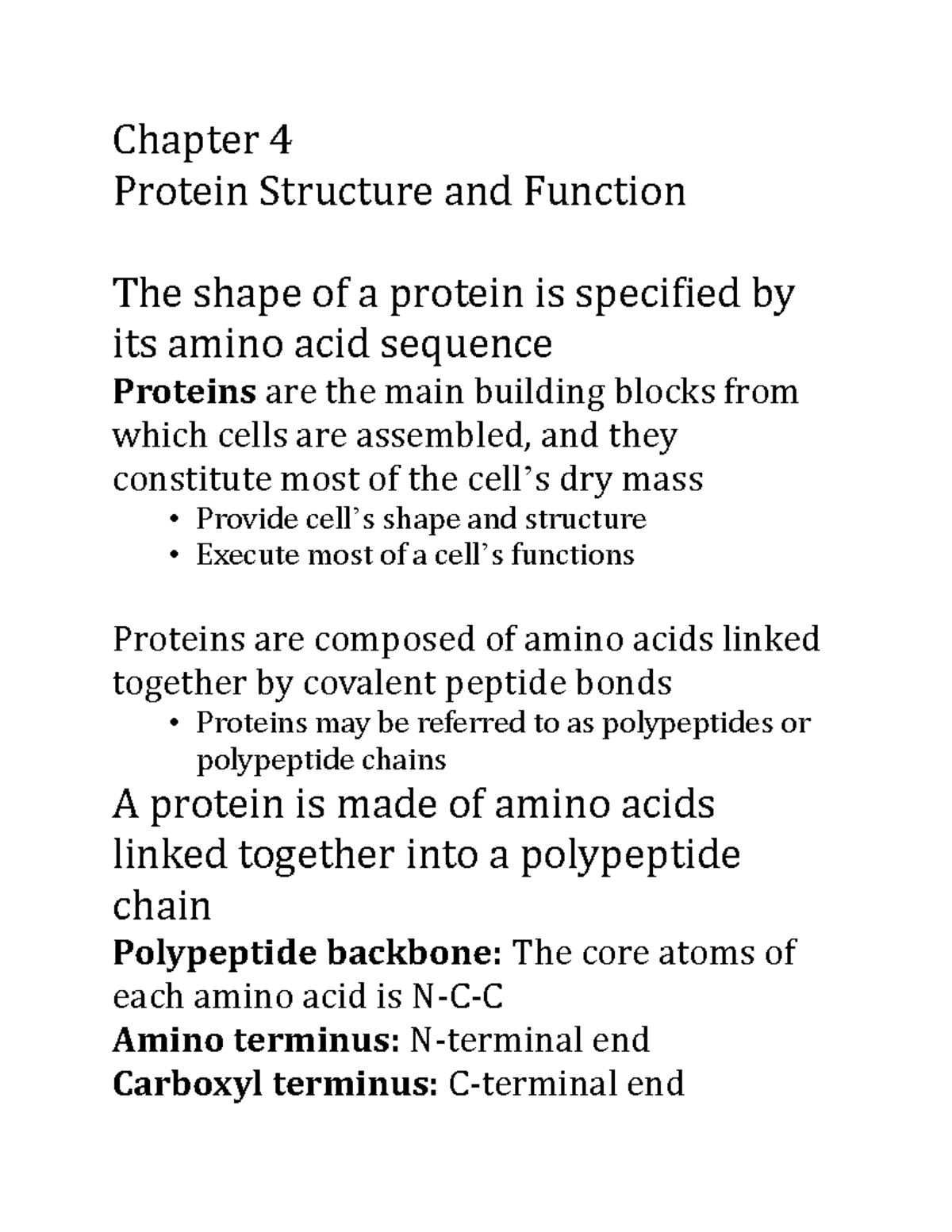 chapter-4-cell-bio-chapter-4-protein-structure-and-function-the-shape