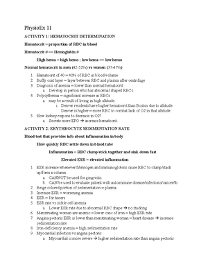 Lab Practical 2 Study Guide - Lab Practical 2 Study Guide Exercise 29 ...