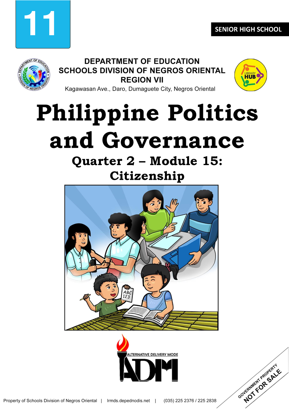 Phil Politics and Governance Week 15 - 1111 Philippine Politics and ...