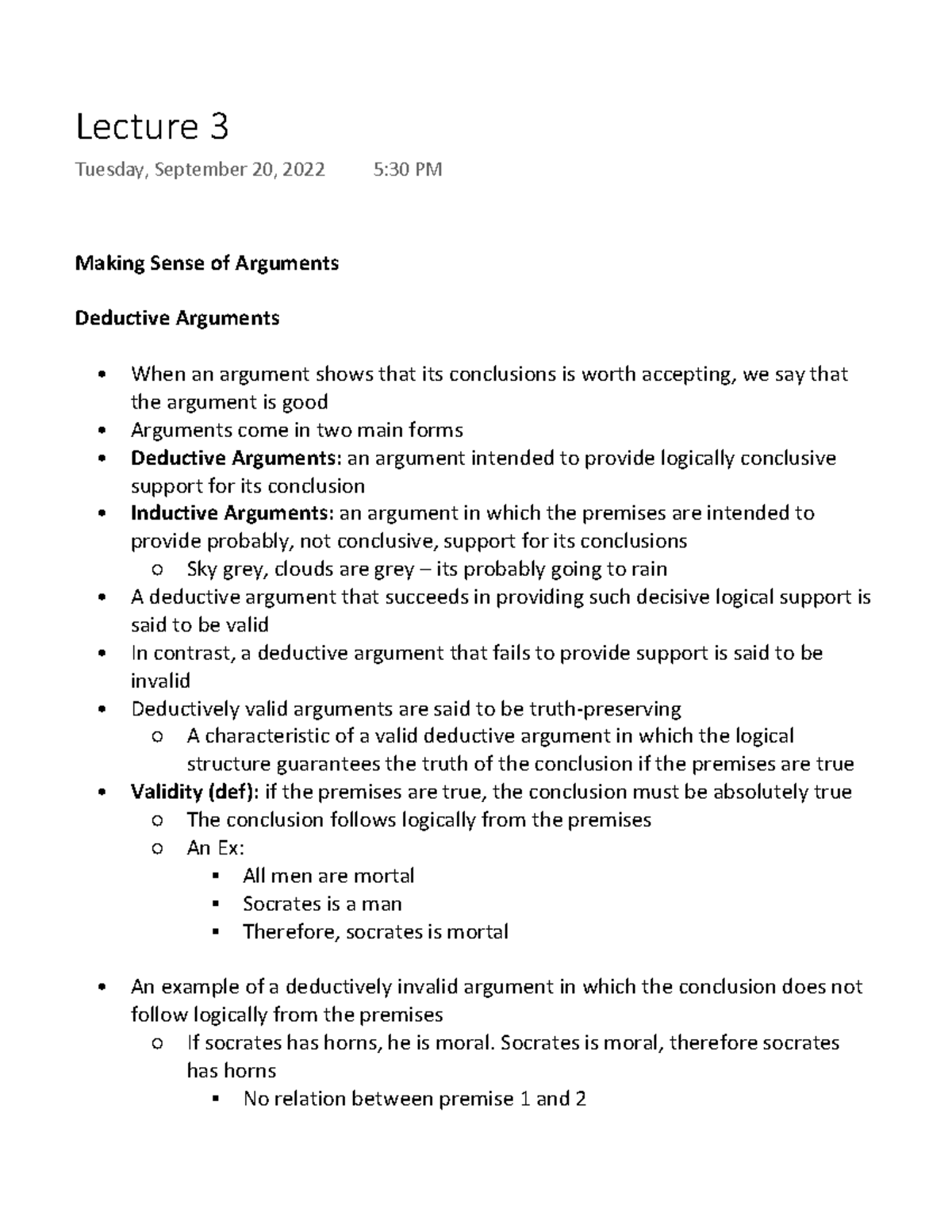 critical thinking chapter 3 exercise answers