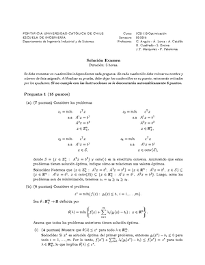 Guia Modelos - Resumen Optimización - ESCUELA DE INGENIER ́IA Curso ...