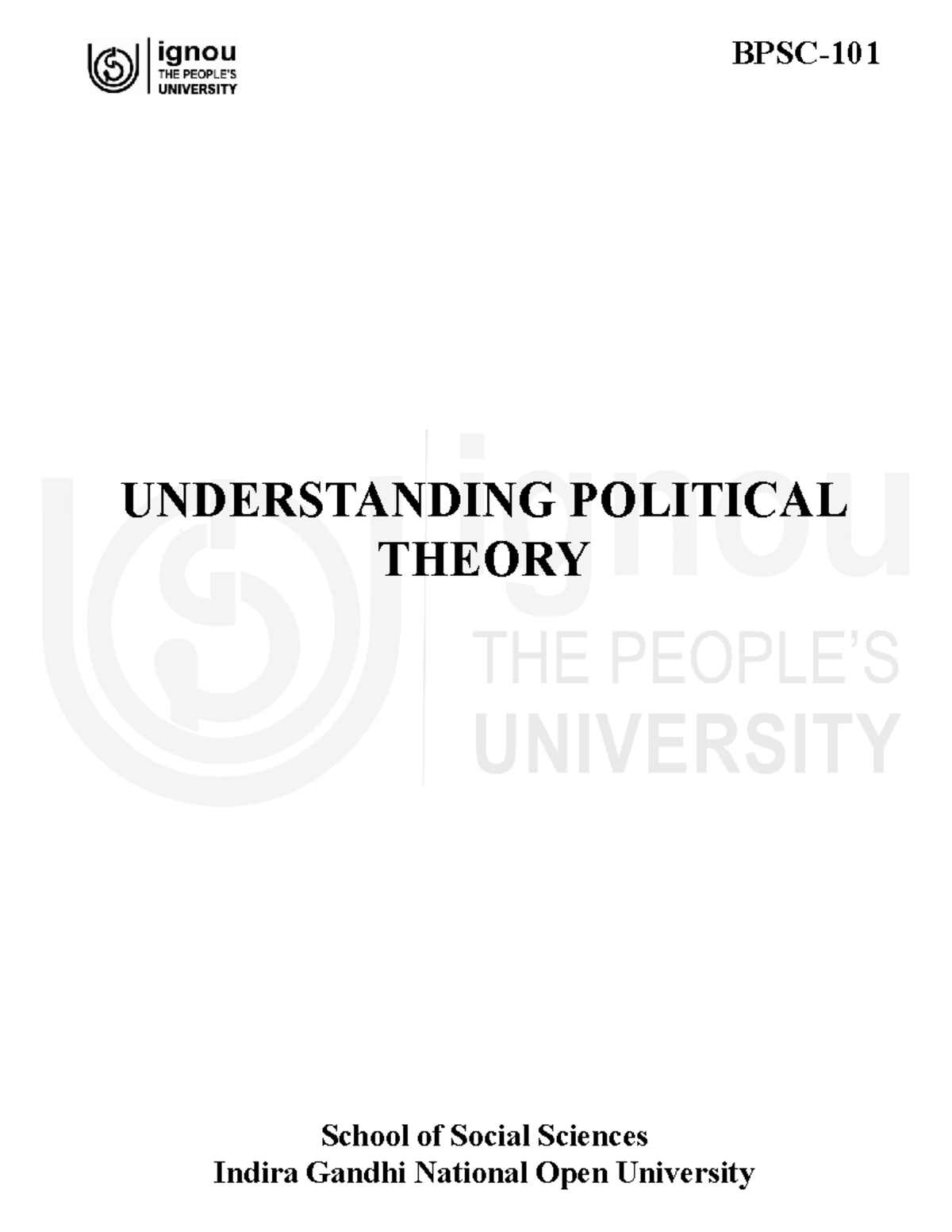 approaches-to-political-theory-ignou-bpsc-understanding-political