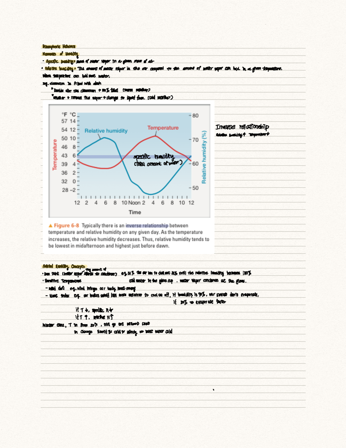 Ch6 - Geography 101 2019 taught by Dr. Monson - AtmosphericMoisture ...