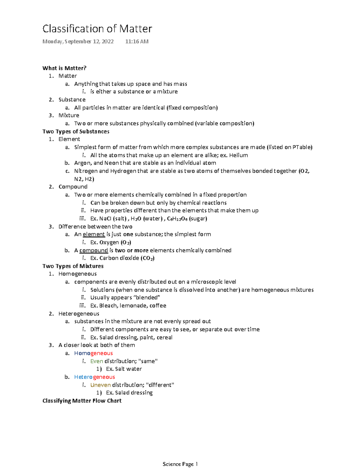 classification-of-matter-notes-what-is-matter-matter-a-anything