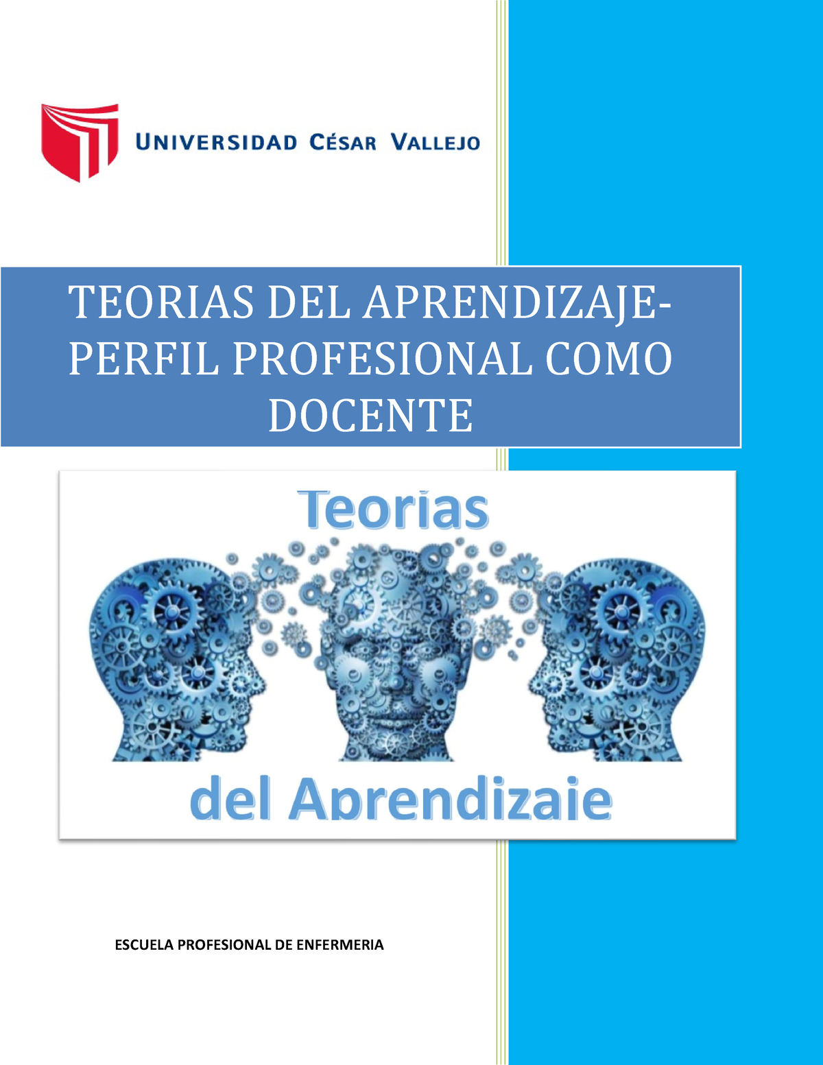 Lectura 3 Teorias DEL Aprendizaje - ESCUELA PROFESIONAL DE ENFERMERIA ...