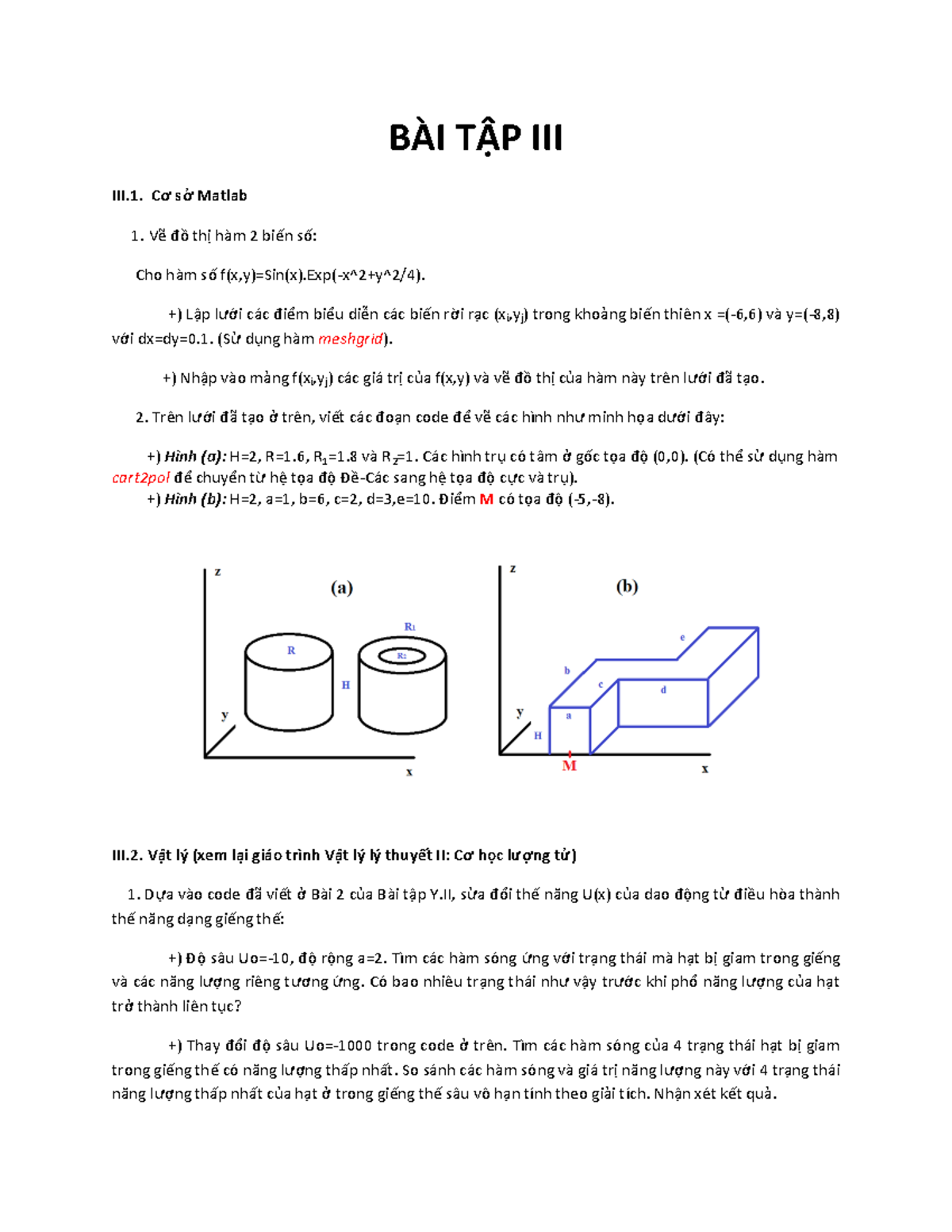 Bài tập III cơ sở Matlab là một trong những bài tập giúp bạn phát triển kỹ năng sử dụng Matlab hiệu quả. Nếu bạn đang muốn làm bài tập này và cần tài liệu tham khảo, hãy xem video này. Bạn sẽ tìm thấy các bước giải chi tiết và cách làm bài tập một cách chính xác.