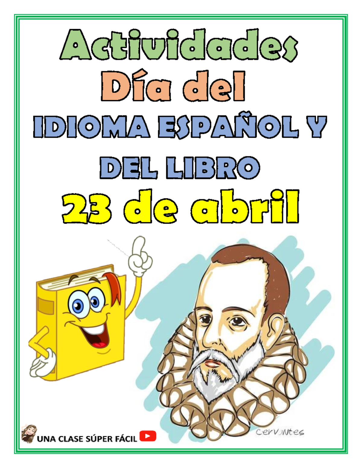 Actividades DÍa Del Idioma DÍa Del Idioma EspaÑol Y DÍa Del Libro Hacer Clic En El Siguiente 7615