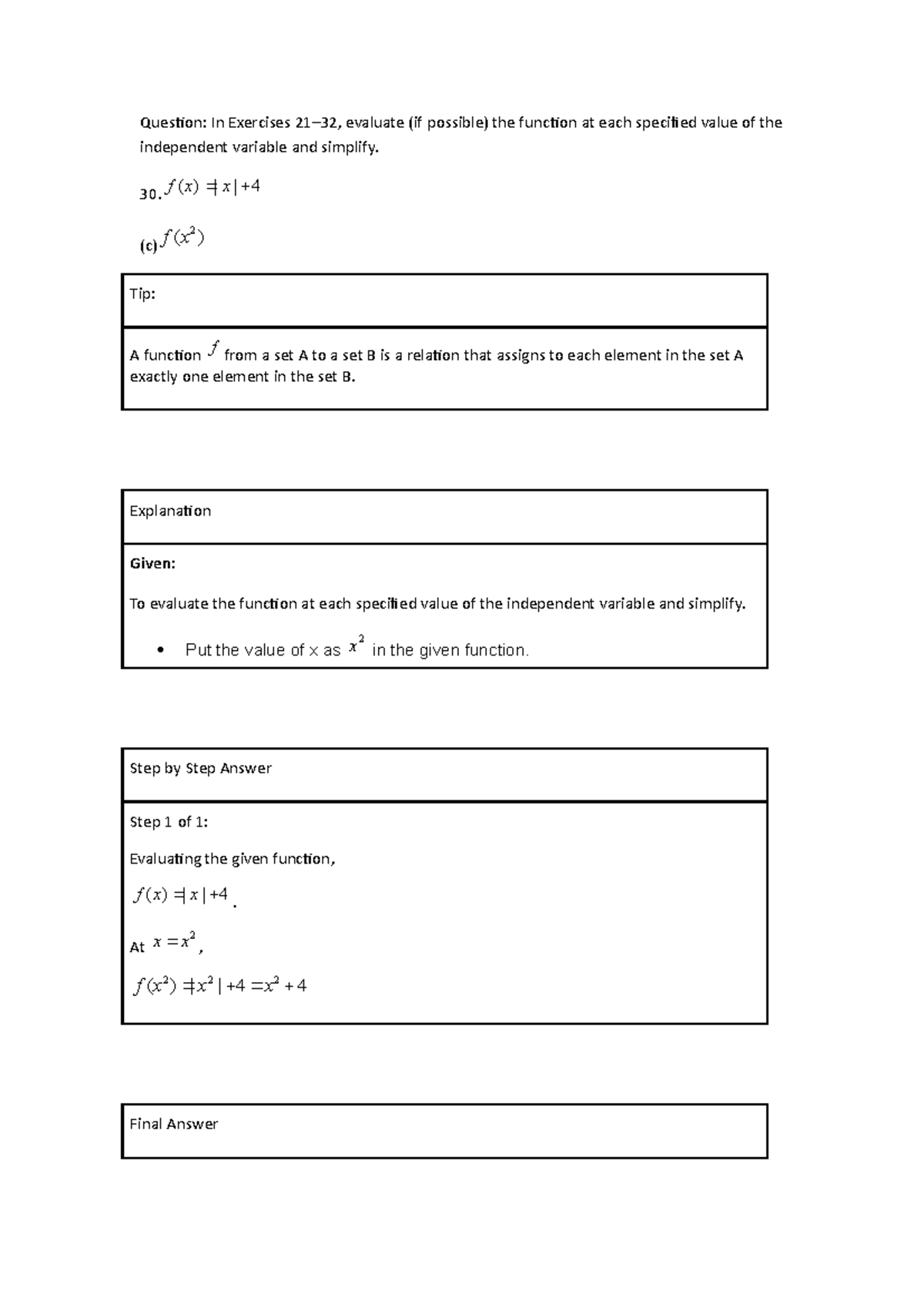 Practice questions set 3 Mathematics Inverse functions - Question: In ...