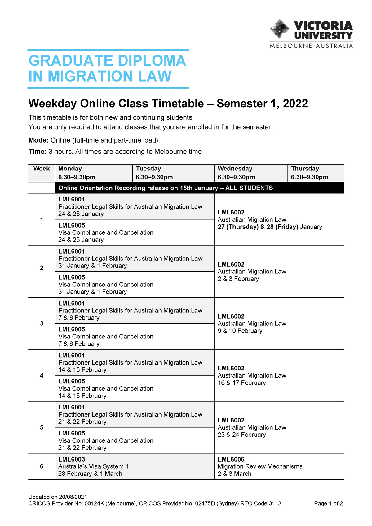 lgml-2022-online-class-timetable-for-graduate-diploma-in-migration-law