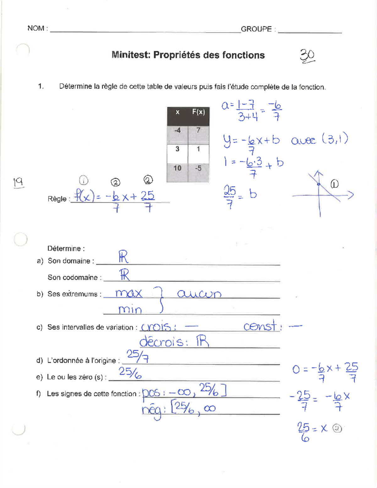 Corrigé mini-test propriétés (Module 1) - Studocu