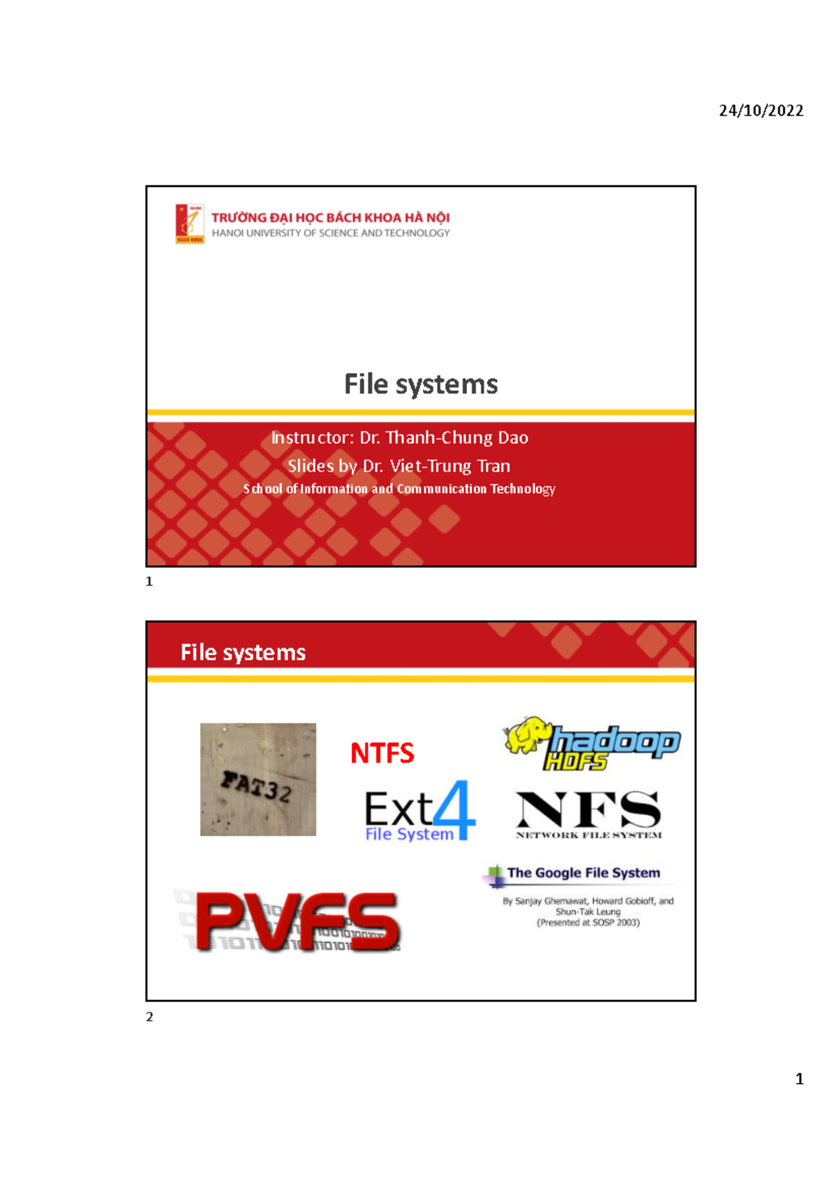 031 file systems this lecturer is about distributed file system. It