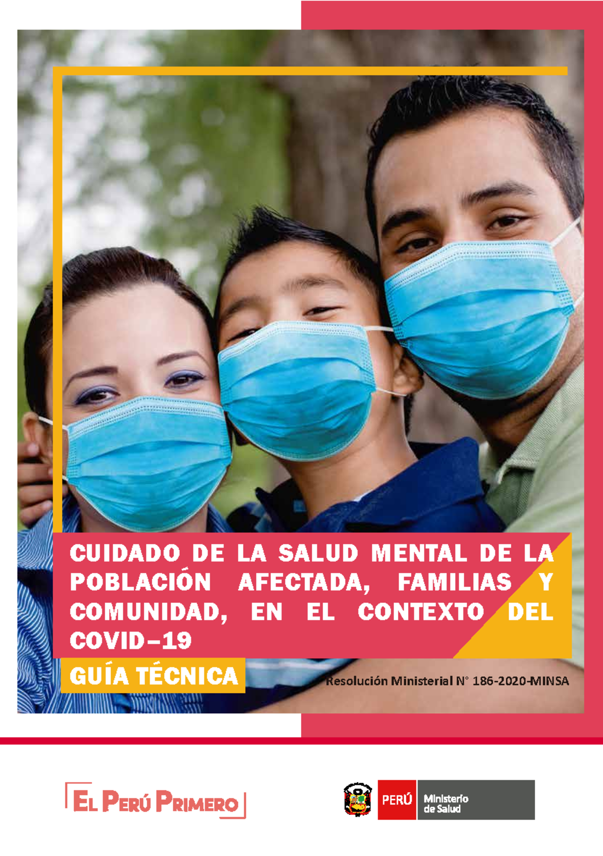 Cuidado de la salud mental en el contexto del Covid-19 - ResoluciÛn ...