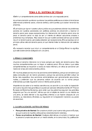 TEMA 2 Criminologia - Apuntes del tema 1 hechos con el powerpoint y el ...