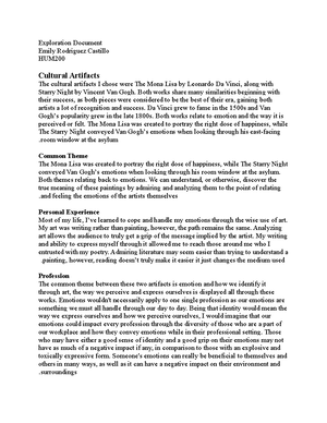 Artifacts and Theme - Artifacts and Theme Charity F. Keith HUM ...