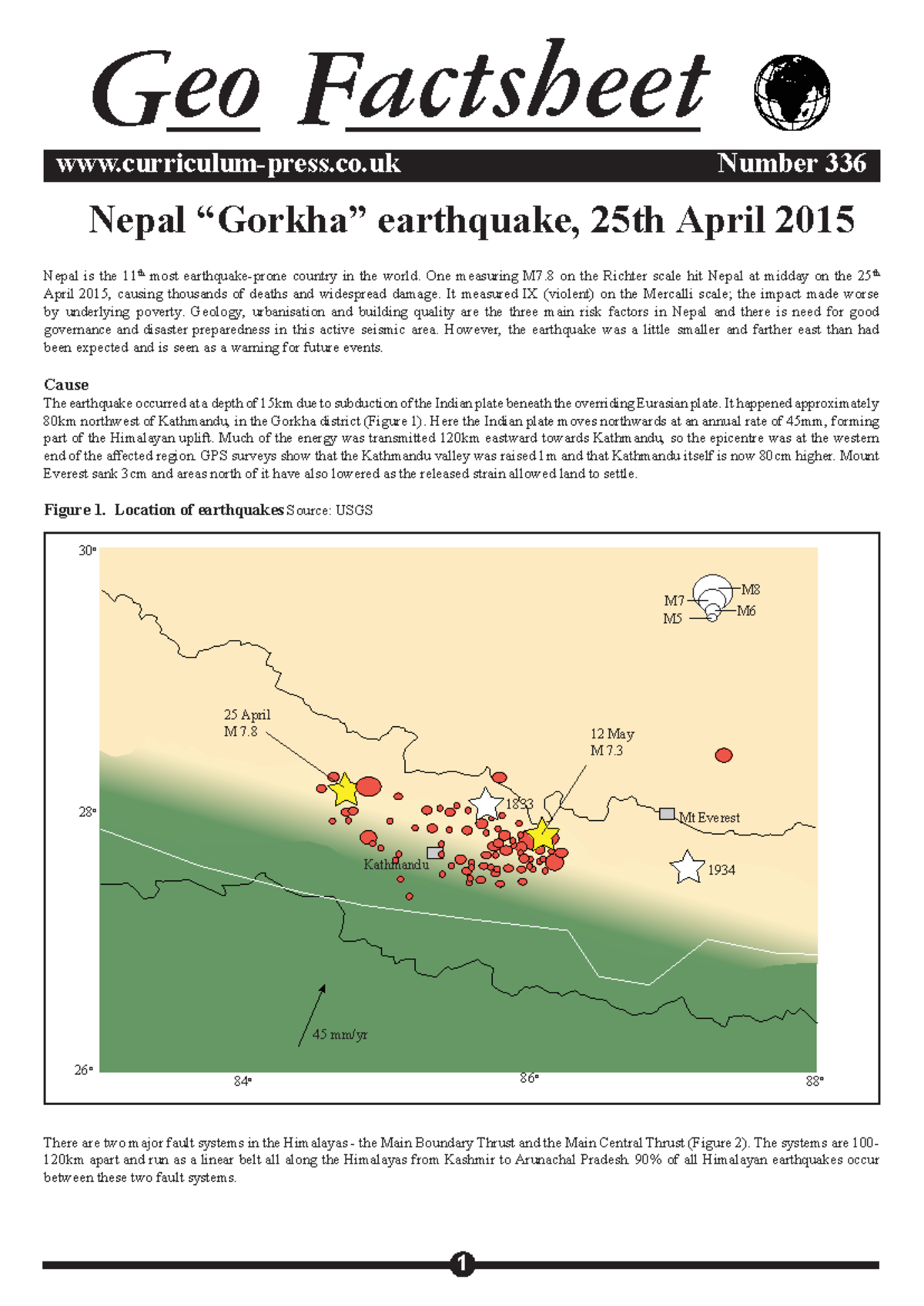 a level geography nepal earthquake case study