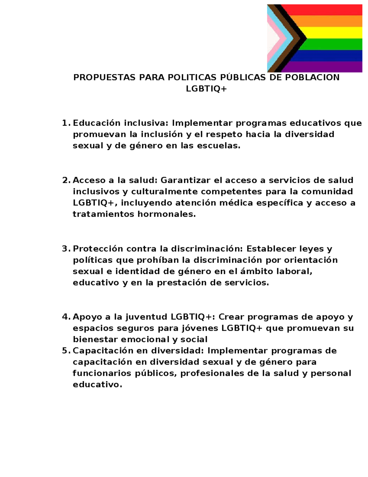 Kevin chamorro - PROPUESTAS PARA POLITICAS PÚBLICAS DE POBLACION ...