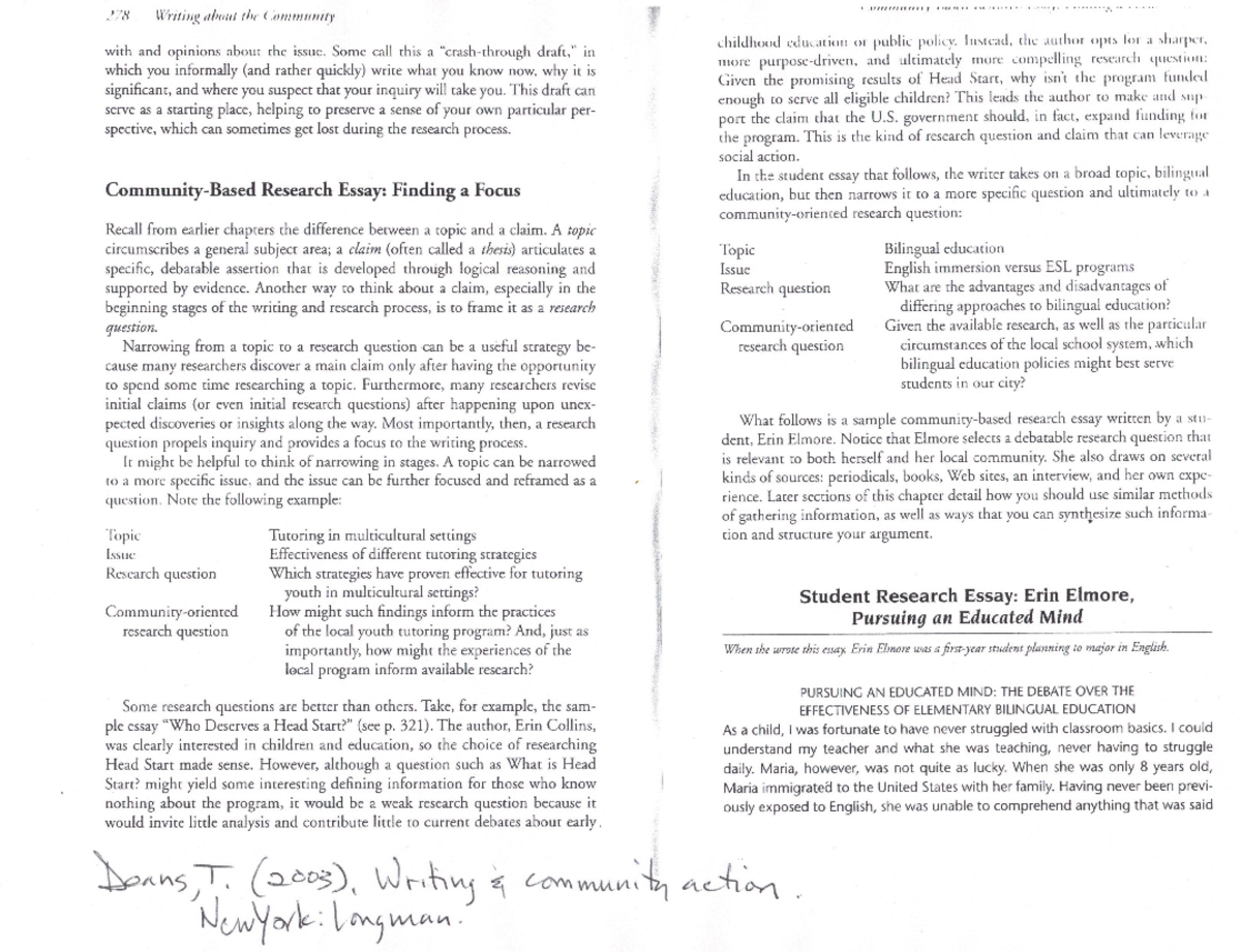 Finding a Focus CBRE - great source to help overcome this course - 278 ...