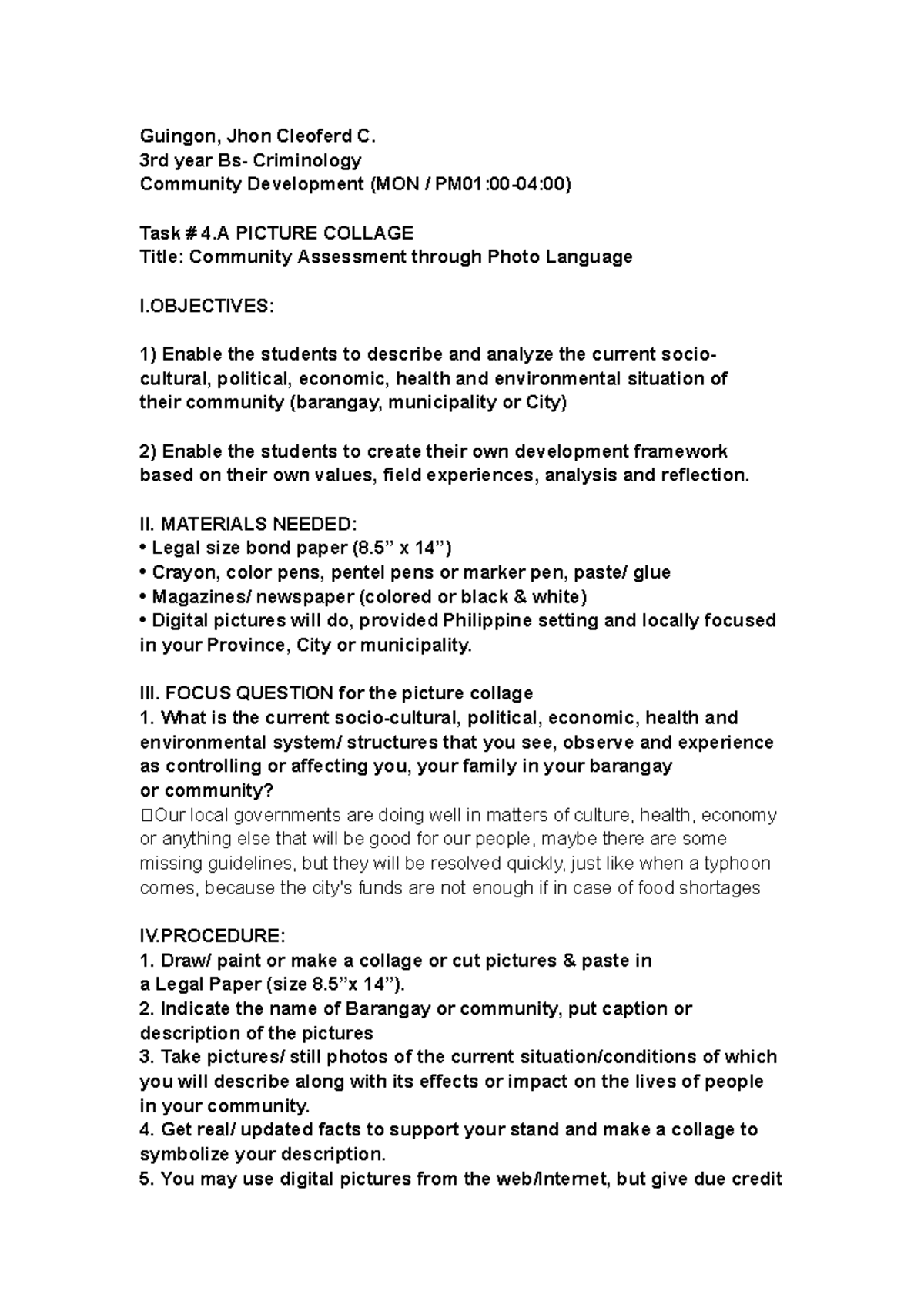 Guingon-task-4A-and-4B-Com Dev - Guingon, Jhon Cleoferd C. 3rd year Bs ...