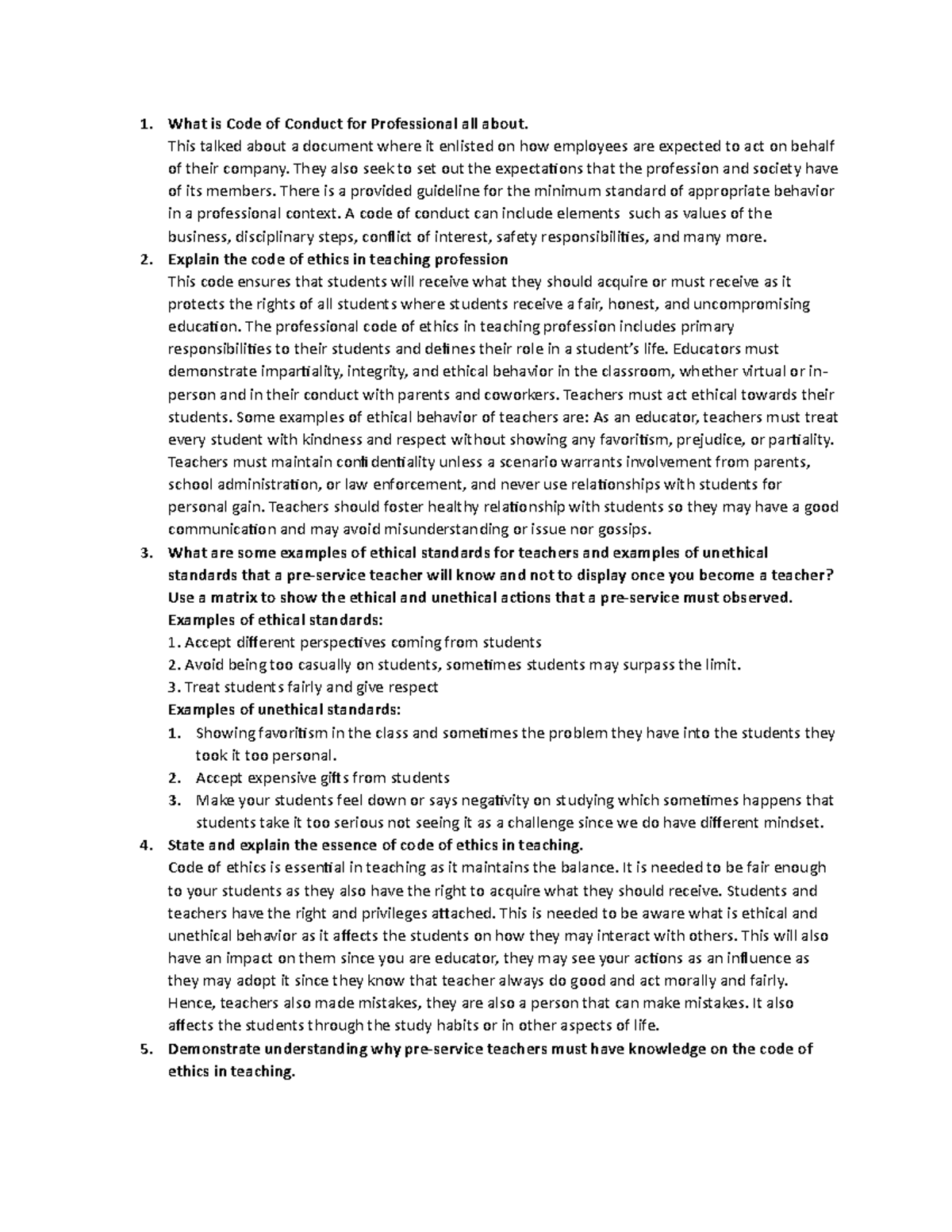 What Is Code Of Conduct For Professional All About 1 What Is Code Of