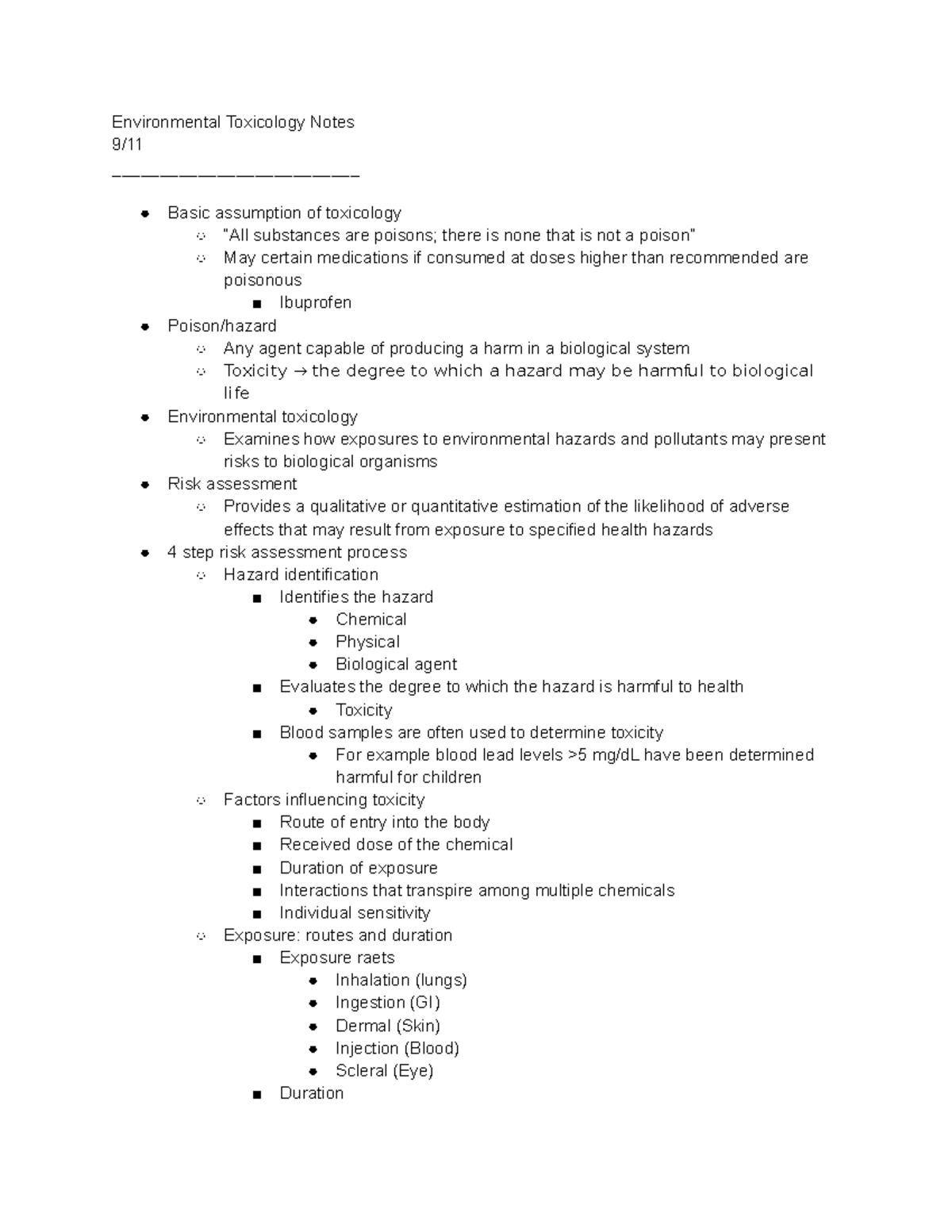 phd research topics in environmental toxicology