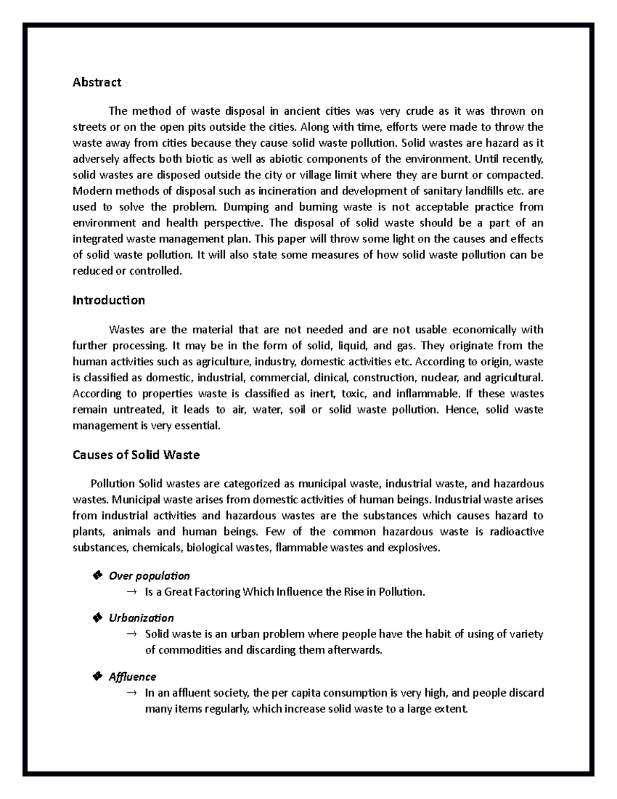 Solid Environment Final FOR Print - Abstract The method of waste ...