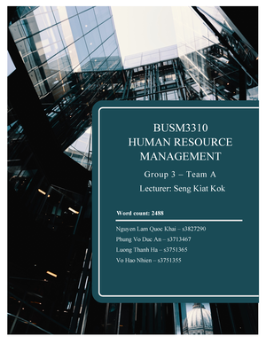 case study in human resource management
