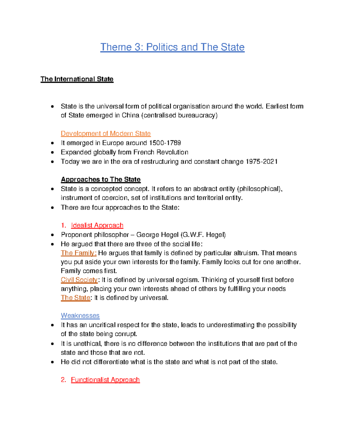 Theme 3 (PTO 101) - NOTES FOR THE TEST - Theme 3: Politics and The ...