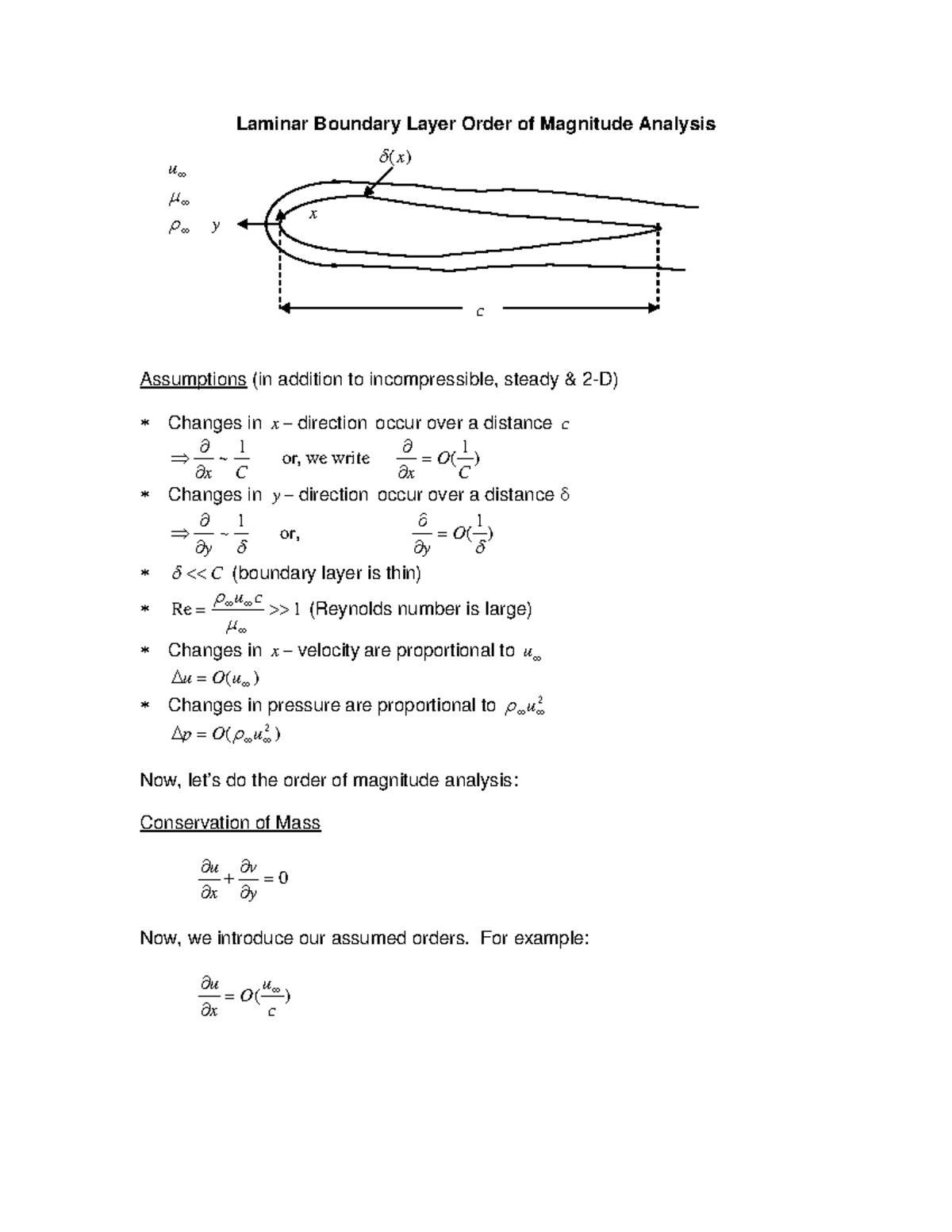 laminar-boundary-layer-order-of-magnitude-analysis-laminar-boundary