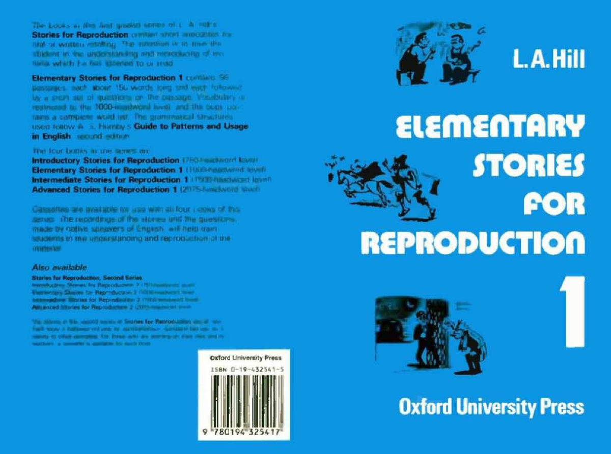 1. Elementary Stories for reproduction 01 It was two weeks before