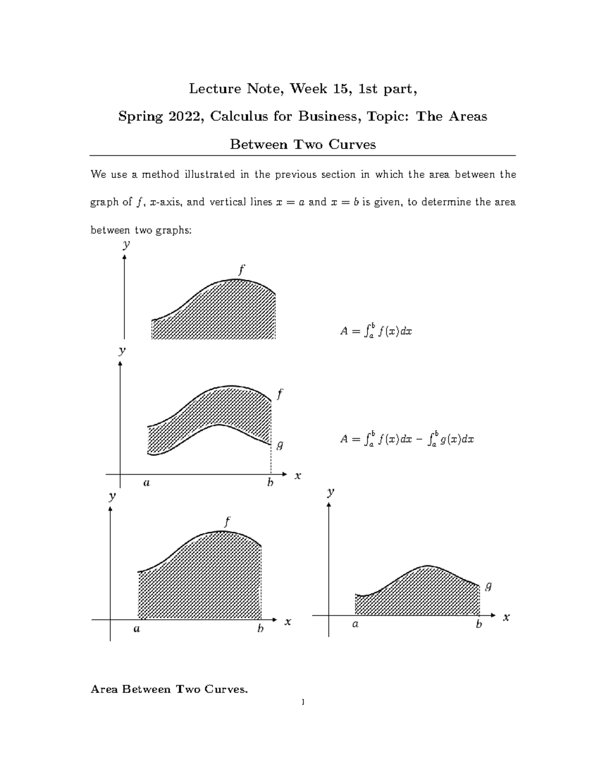 calculusbusiness-151-the-areas-between-two-curves-lecture-note