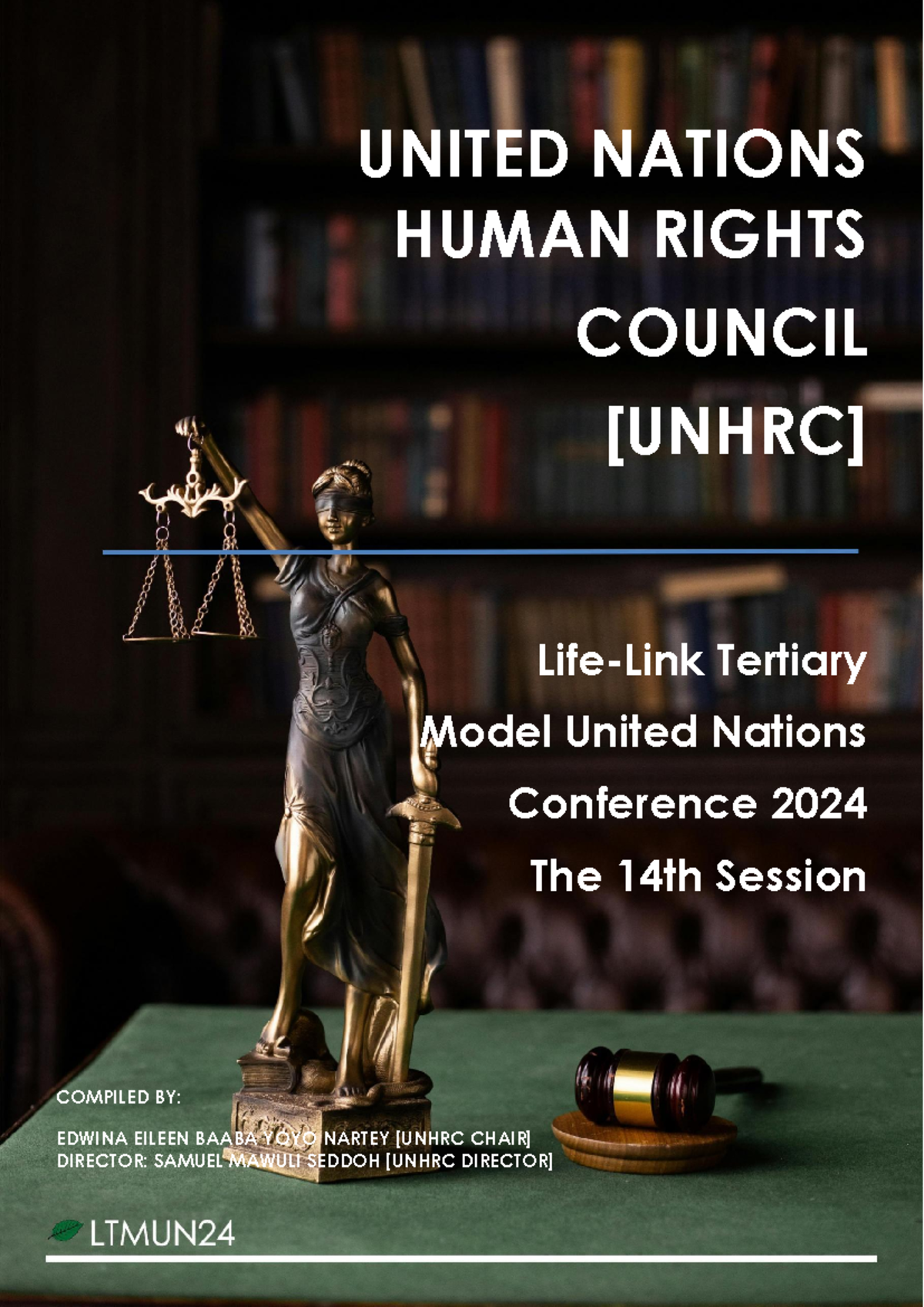 MUN 2024 UNHRC Background Guide - UNITED NATIONS HUMAN RIGHTS COUNCIL ...