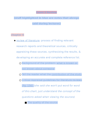 research exam chapter 1