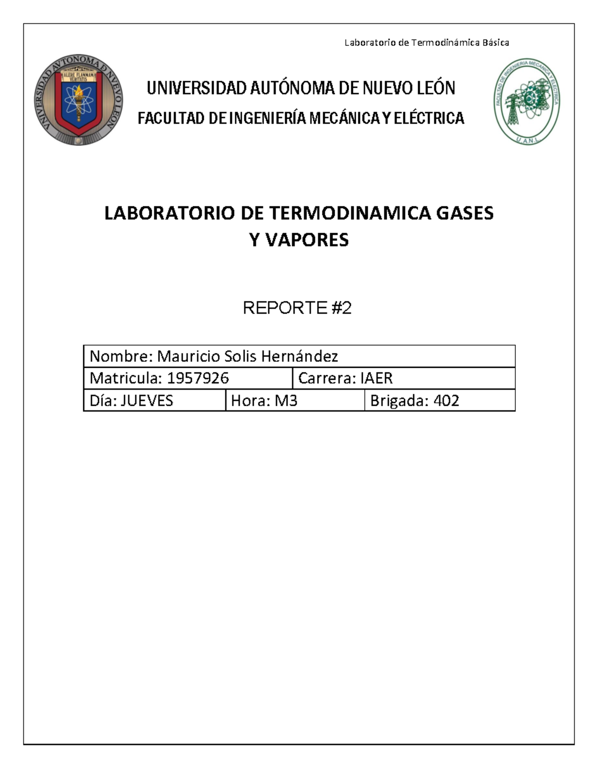 Termo Tecnico Para Gases - RETOEDU