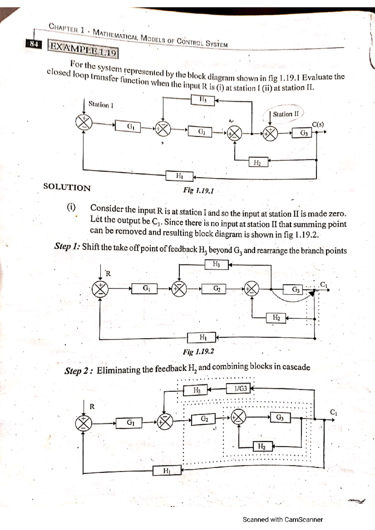 Special cases-block diagram reduction - Control Systems - Studocu