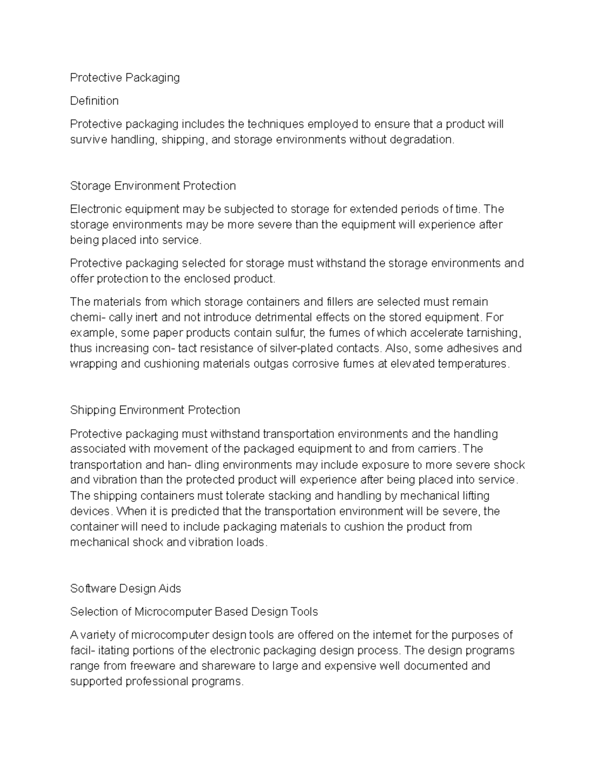 Protective Packaging Protective Packaging Definition Protective