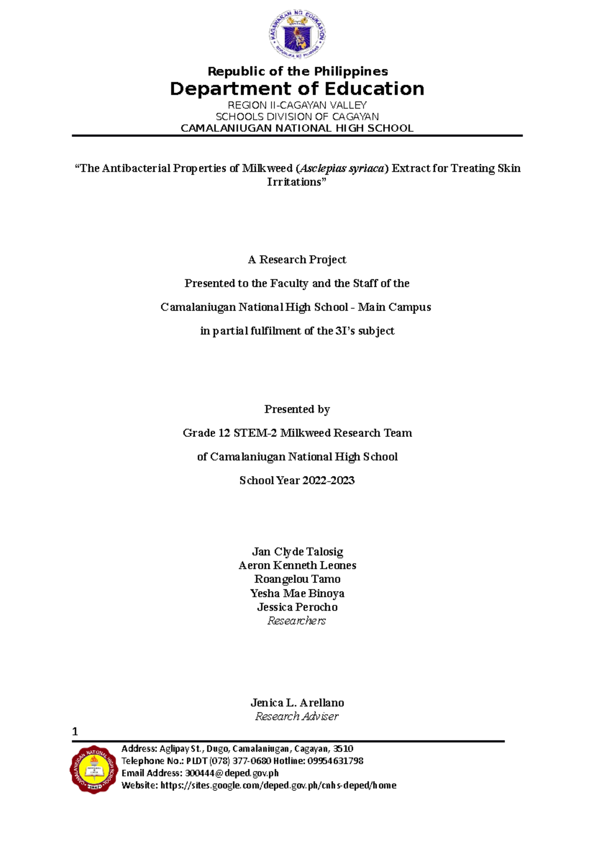 Final-research-copy - For Research purposes - Department of Education ...