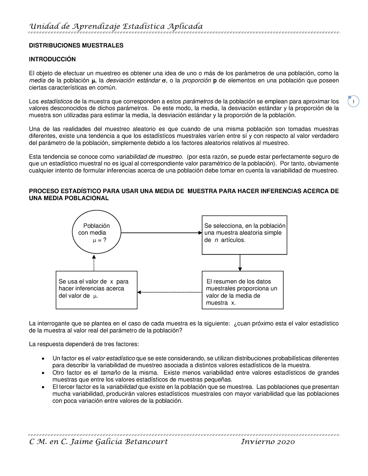 Distribuciones Muestrales Distribuciones Muestrales Introducci N El Objeto De Efectuar Un