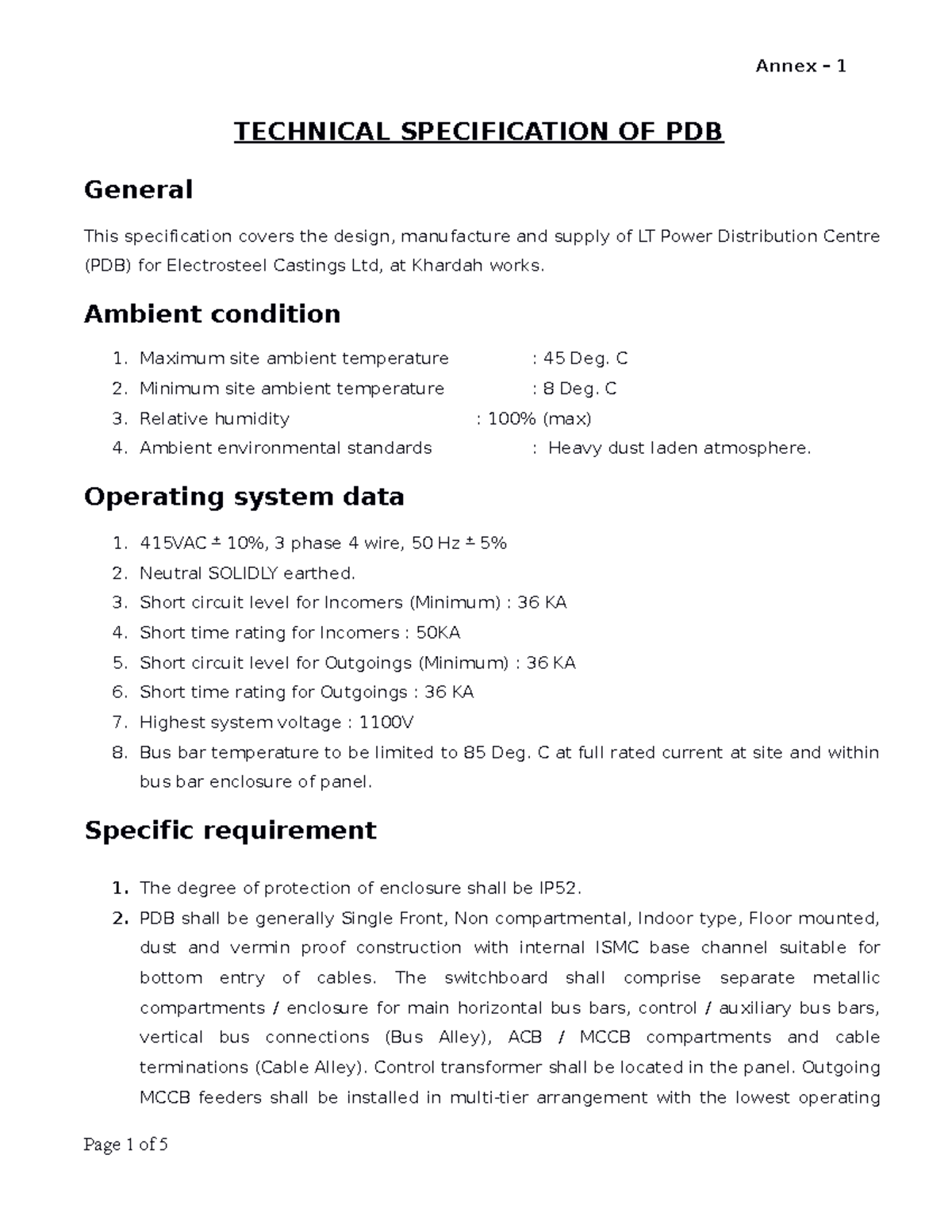 PDB Specification - This is going to be very helpful for all aspiring ...