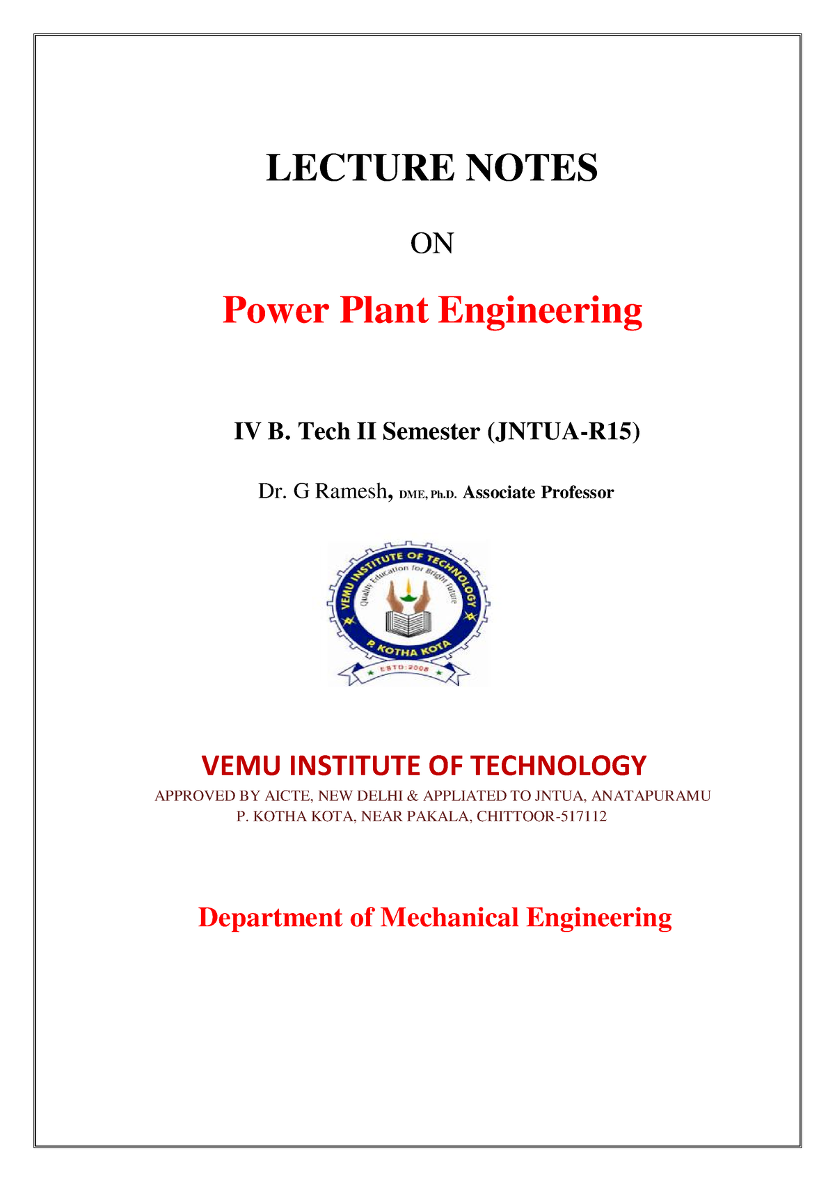 Lecture Notes - Engineering Mechanics - KU - Studocu