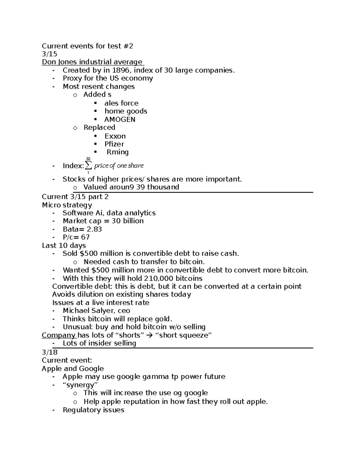 Current events for test - Current events for test 3/ Don Jones ...