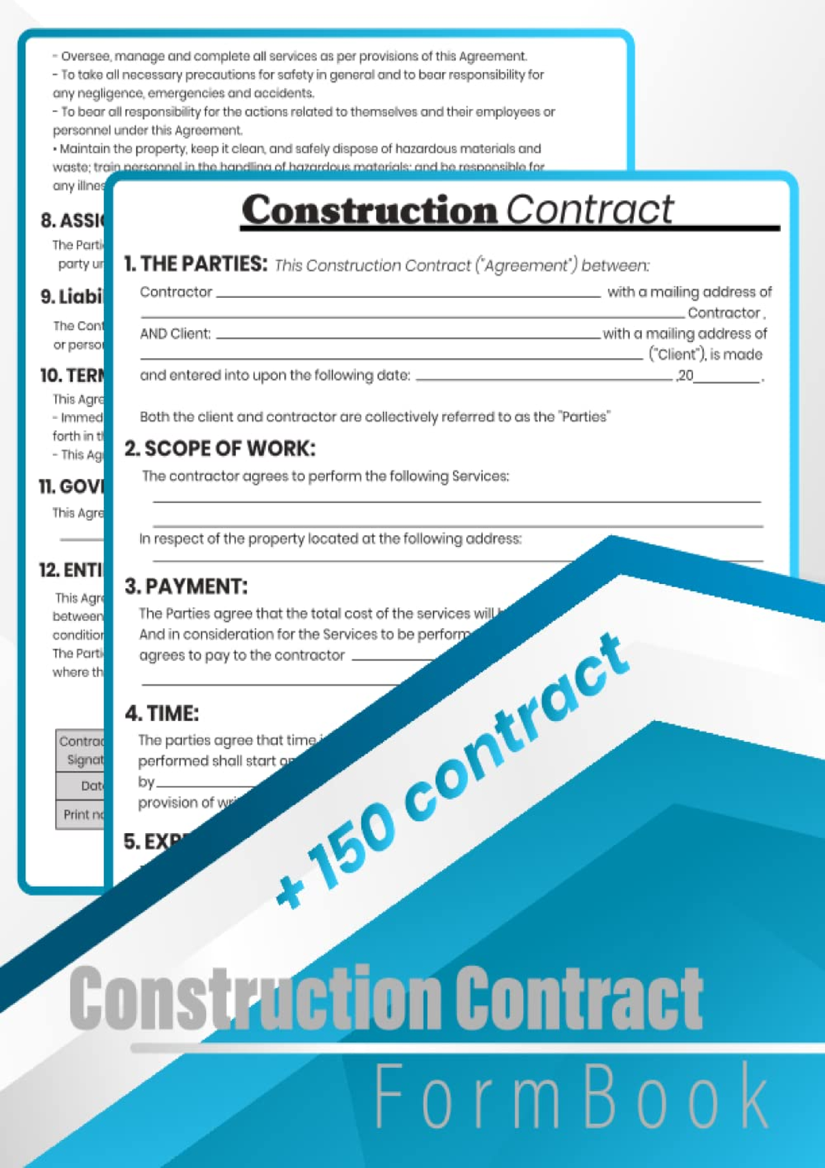 Full DOWNLOAD Construction Contract Forms Book: Business Contract